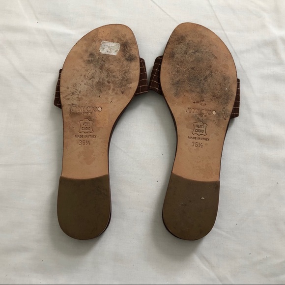 London Jimmy Choo Sandals w/ Dust Bag - Picture 4 of 6